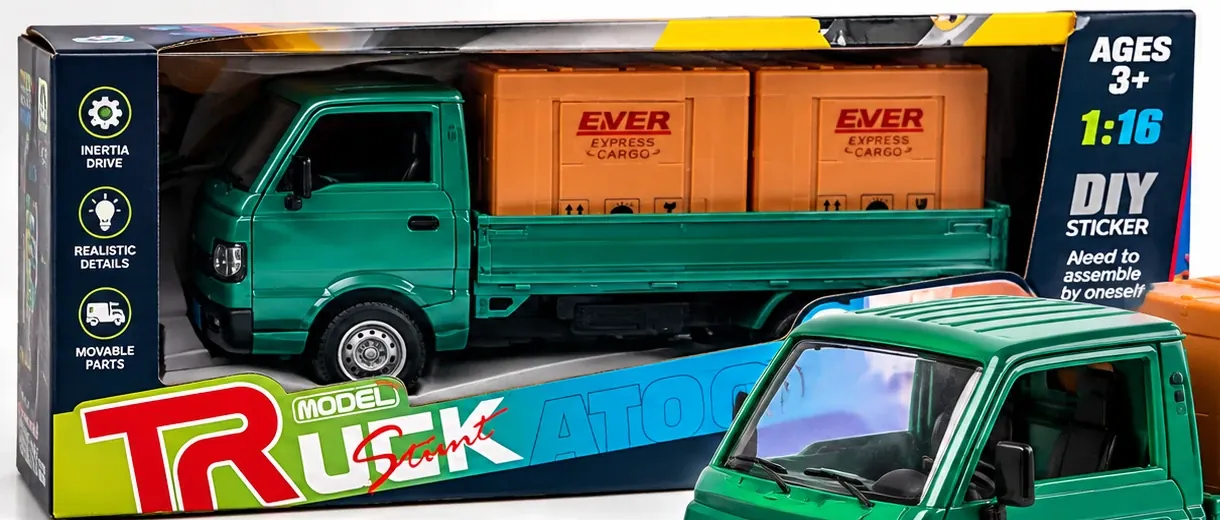 DIY Sticker Model Truck, photo 2