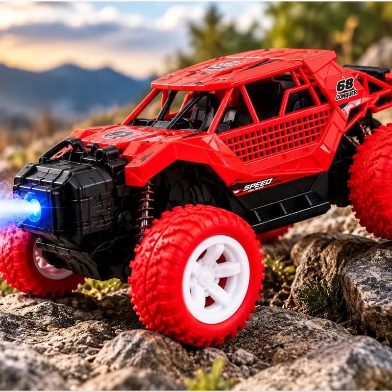 Spray Climbing RC Car (Red)