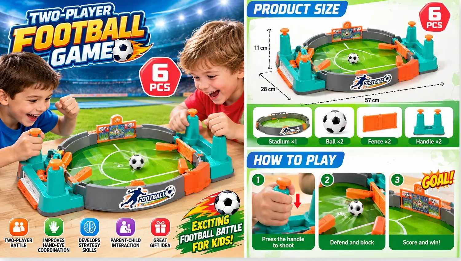 Two-Player Football Game, photo 1